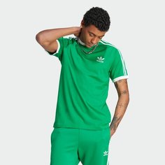 Футболка adidas Originals Adicolor Classics 3-Stripes Tee, размер S, green