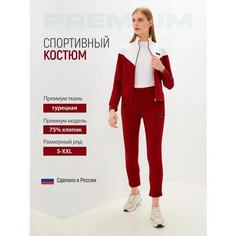 Костюм спортивный BLACKSI, размер XL, бордовый