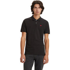 Поло Levis Men Slim Housemark Polo Shirt, 1 шт., размер L, чёрный Levis®