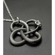 Колье Starfallshop, длина 60 см, серебристый