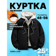 Куртка , размер L, черный Нет бренда