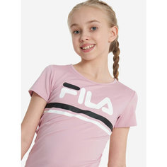 Футболка Fila, размер 164-170, светло-розовый
