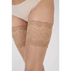 Чулки Pretty Polly плюс-сайз, 20 den, размер XL/5-6, бежевый, коричневый