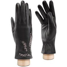Перчатки ELEGANZZA, размер 6.5, черный..