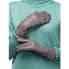 Перчатки ELEGANZZA, размер 6.5, grey