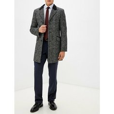 Редингот Berkytt, размер 54/188, серый меланж