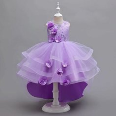 Платье, размер 130, purple Habh