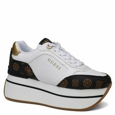 Кроссовки GUESS Guess FLPCM4FAL12, полнота F (EU)/ на среднюю стопу, размер 40, белый