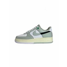 Кроссовки NIKE Air Force 1, размер 10, белый, зеленый