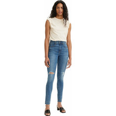 Джинсы скинни Levis Women 721 High Rise Skinny Jeans, размер 26/32, синий Levis®