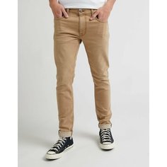 Джинсы зауженные Lee Men Luke Jeans, размер 28/32, коричневый