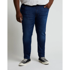 Джинсы зауженные Lee LUKEDK WORN KANSAS, размер 32/34, темно-синий