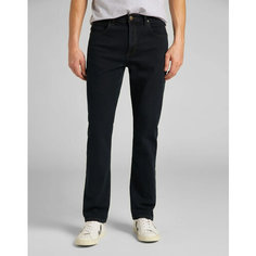 Джинсы зауженные Lee BROOKLYN STRAIGHT, размер 38/34, черный