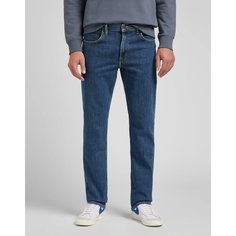 Джинсы зауженные Lee BROOKLYN STRAIGHT, размер 33/32, mid stonewash