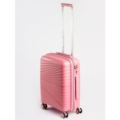 Чемодан , 50 л, размер S, розовый Bags Place
