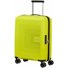 Чемодан American Tourister, 40 л, размер S, желтый