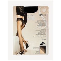Колготки Sisi Style, 8 den, размер 3, чёрный