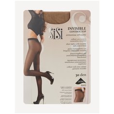 Колготки Sisi Invisible Control Top, 30 den, размер 2, miele
