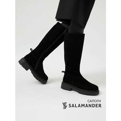 Сапоги Salamander, полнота 4 (RU)/ на узкую и среднюю стопу, размер 40, черный