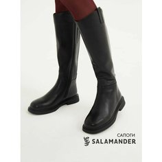Сапоги Salamander, полнота 4 (RU)/ на узкую и среднюю стопу, размер 35, черный