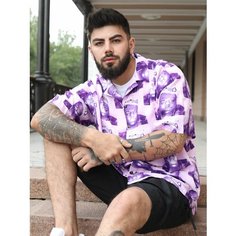 Рубашка MARITAL Арабески морей, размер XXL, белый
