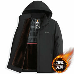 Куртка , размер 4XL, черный Other