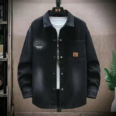 Куртка , размер 4XL, черный Other