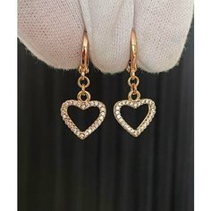 Серьги конго XUPING JEWELRY, циркон