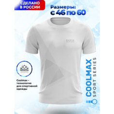 Футболка Evofox, размер M, серый, белый