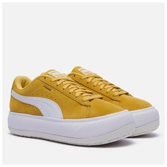 Кроссовки PUMA Женские кроссовки Puma Suede Mayu 353227, размер 39, желтый
