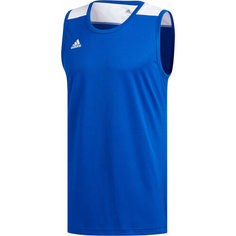 Майка спортивная adidas Jersey, 1 шт., размер 2XLT, синий