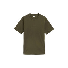 Футболка C.P. COMPANY Cotton T-shirt, размер S, зеленый