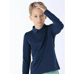 Поло LADNO Осень-зима 2024-2025, размер 88, синий