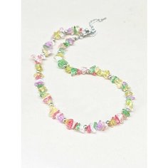 Чокер ENJOY Украшения из камней, кварц, длина 45 см, разноцветный