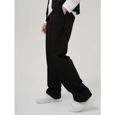 Брюки классические NL Textile Group, размер 158-164, черный