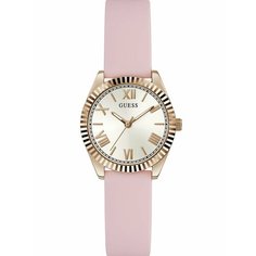 Наручные часы GUESS, розовый, золотой, белый