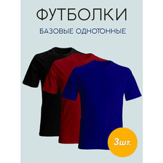Футболка Zobi, размер 48, черный, синий, красный