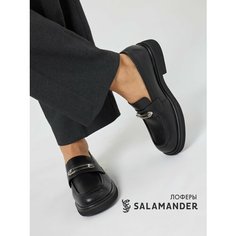 Лоферы Salamander, размер 40, черный