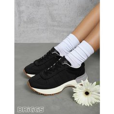 Кроссовки BRIGGS, полнота 6 (RU)/ на среднюю стопу, размер 37, черный
