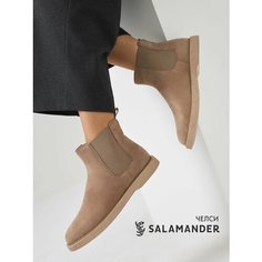 Ботинки челси Salamander, размер 38, бежевый