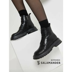 Ботинки тимберленды Salamander, размер 36, черный