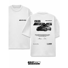 Футболка FAST OF THE FASHION, размер XL, белый