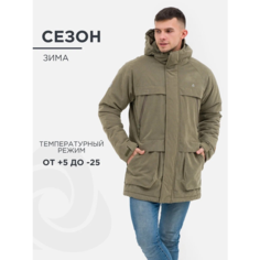 Парка CosmoTex, размер 48-50 170-176, хаки