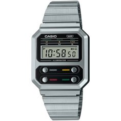 Наручные часы CASIO Vintage, серебристый
