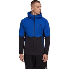 Олимпийка adidas Designed For Gameday Full Zip Hoodie, размер S, , синий