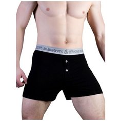 Трусы Великоросс, размер 6XL/62, черный