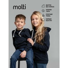 Худи molti, размер 12 лет, синий