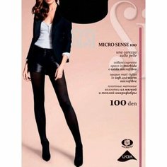 Колготки Sisi Micro Sense, 100 den, размер 4/L, черный