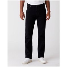 Джинсы классические Wrangler, размер 34/36, черный