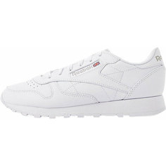 Кроссовки Reebok CLASSIC LEATHER ex-GY0957, размер 9,5 US, белый-серый